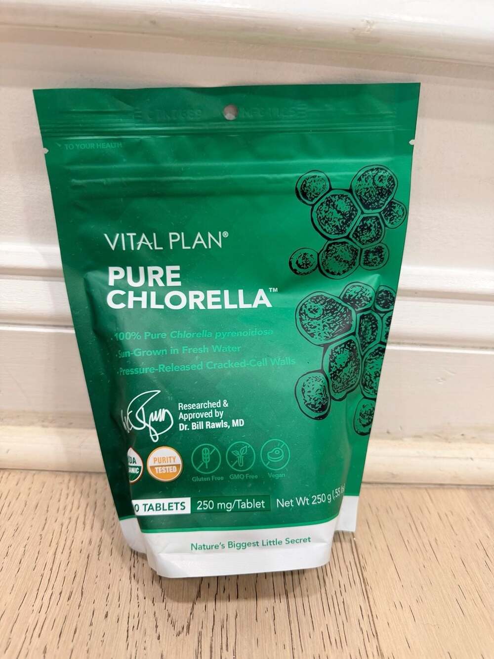 Vital Plan Pure Chlorella Tablets 1000 Count